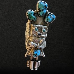 Kachina Doll Navajo Ring